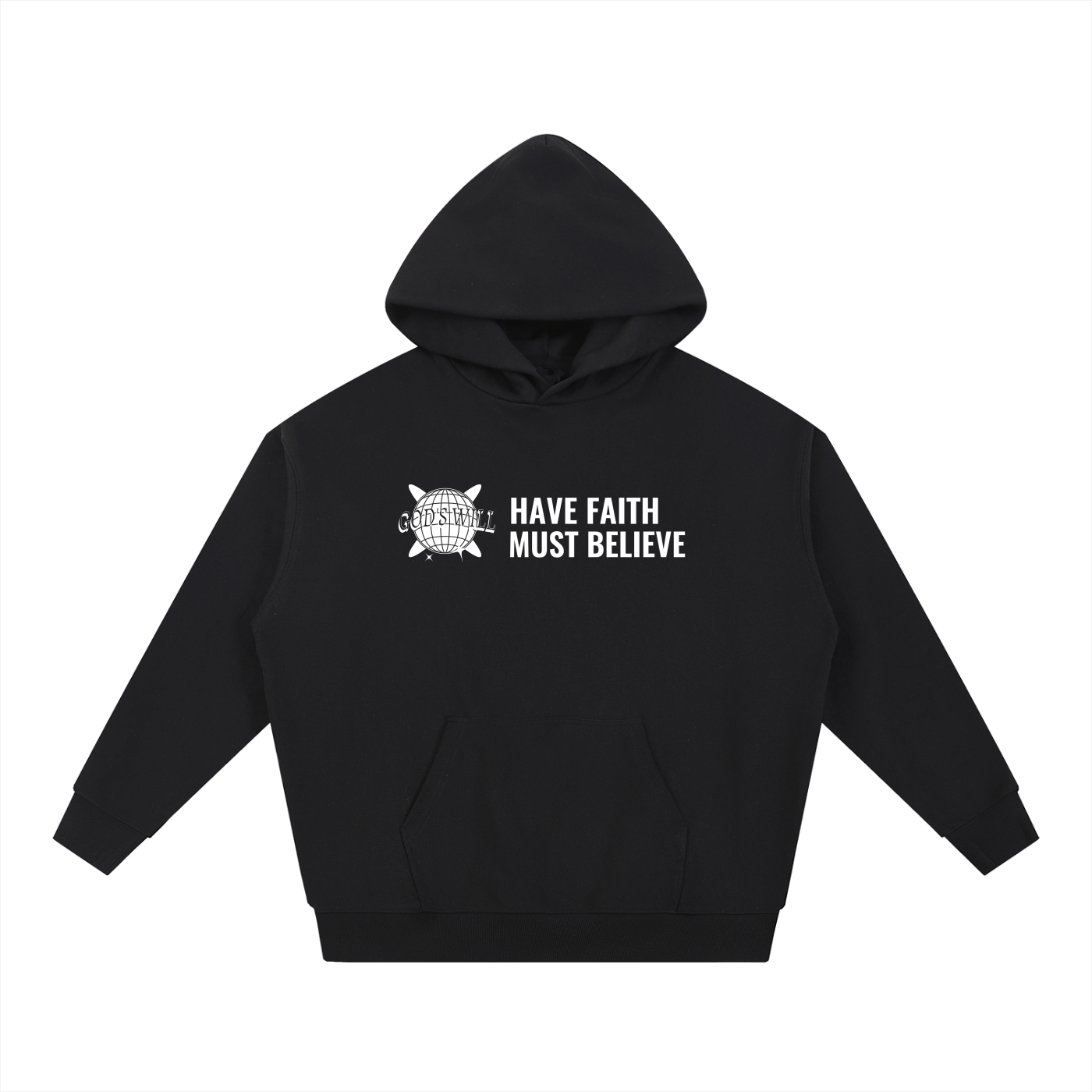 Have Faith Heavyweight Hoodie