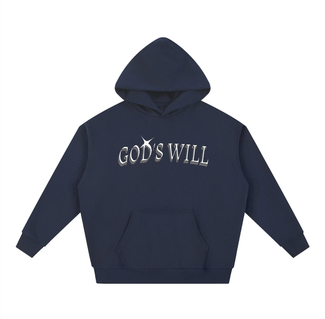 GOD'S WILL Heavyweight Hoodie