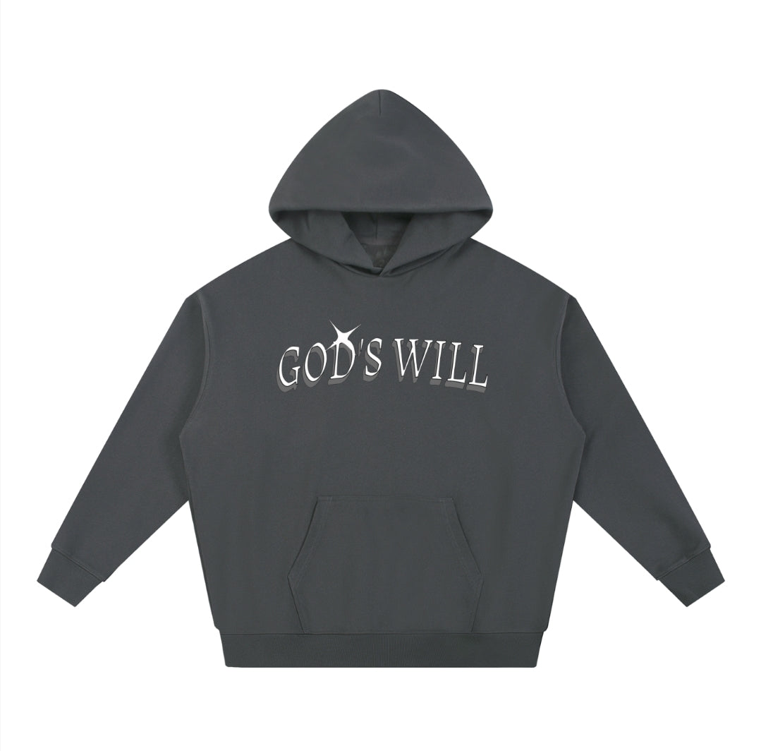 GOD'S WILL Heavyweight Hoodie